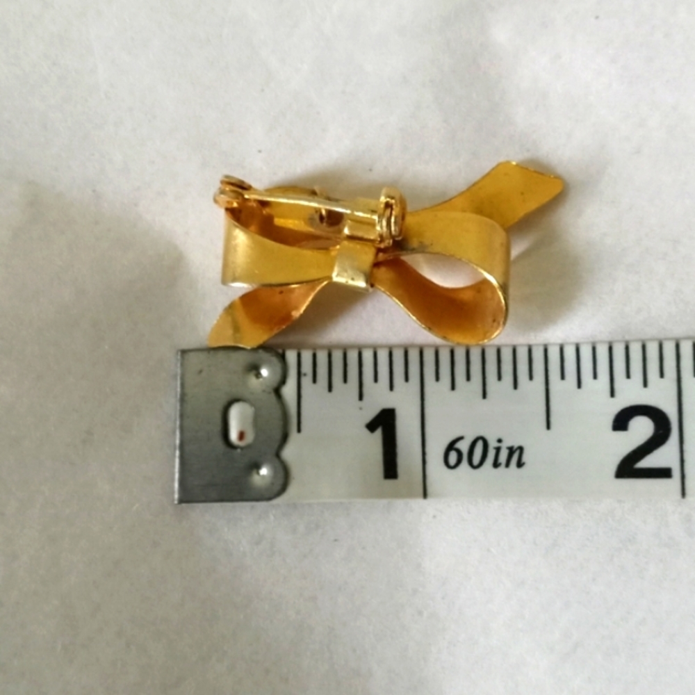 Bostonian Pendant & Brooch Gold Plated Jewelry- Vintage- 1920's.